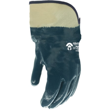 Cestus C-20 Chemical Resistant Gloves, 11.5 L, Blue, XL, 1 PR C20-XL